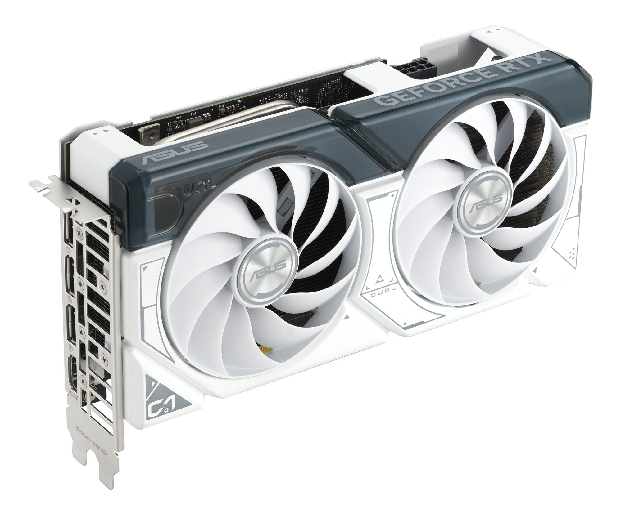 ASUS DUAL GeForce RTX 4060 Ti White 8Go GDDR6 1xHDMI 3xDP