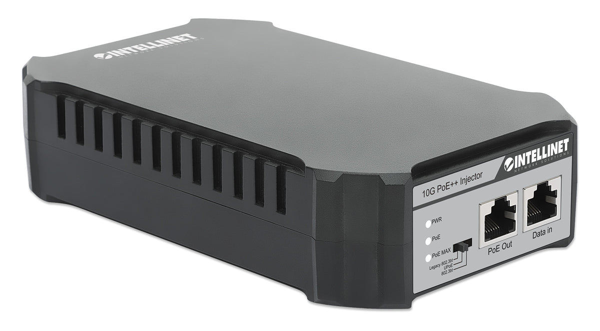 Intellinet 561945 adaptateur et injecteur PoE 10 Gigabit Ethernet, Gigabit Ethernet
