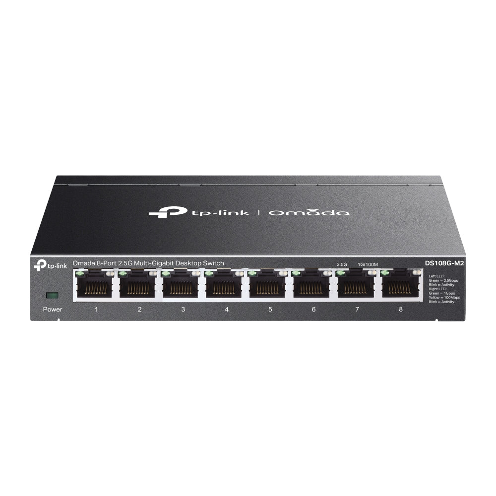 Omada 8-Port 2.5G Multi-Gigabit Desktop