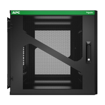APC NetShelter 12U Wallmount Rack Enclosure Cabinet Side Mount UPS Depth
