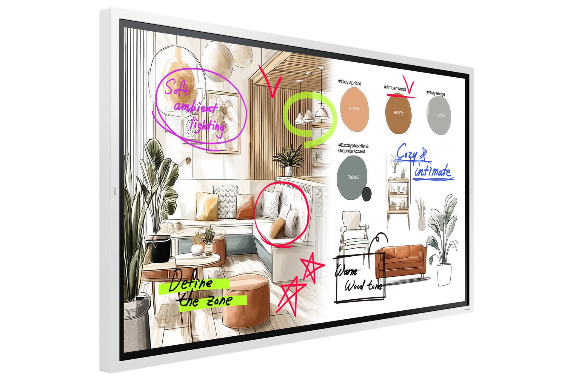 Samsung Flip Pro 65" UHD WM65F-X