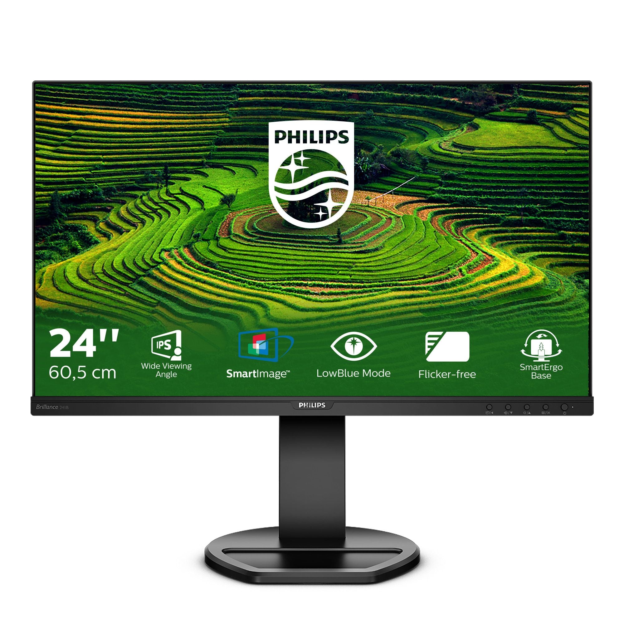 241B8QJEB 24" 1920x1080 HDMI VGA DP