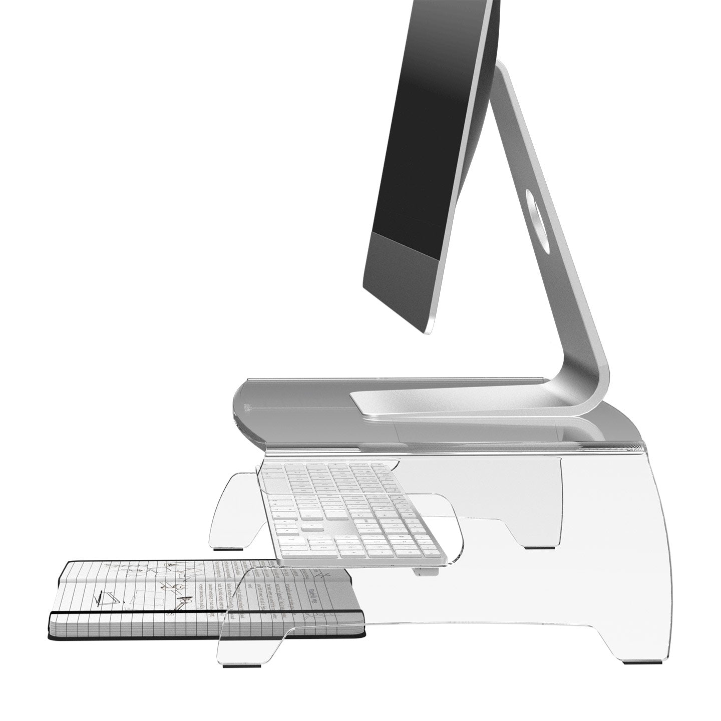 DATAFLEX Support à poser 44660 - 1 écran