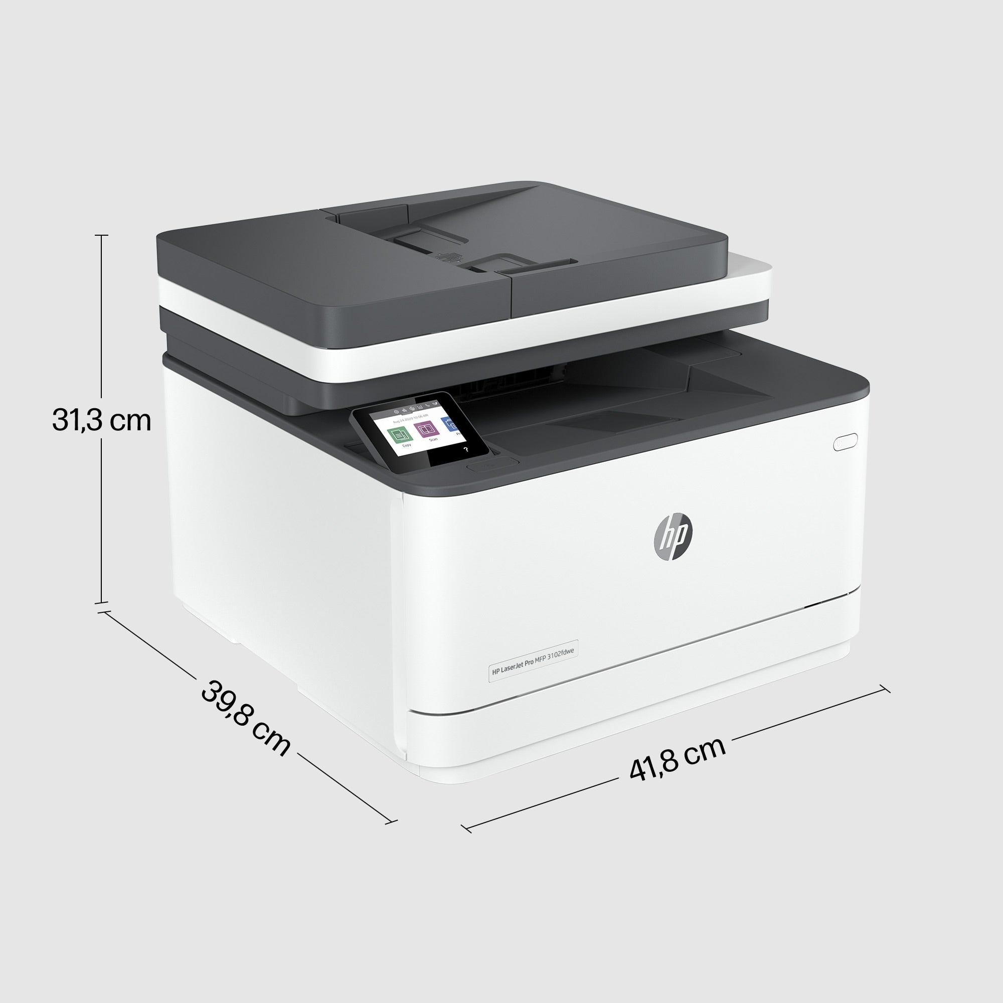 HP LaserJet Pro MFP 3102fdwe 33ppm Print Scan Copy Fax Printer