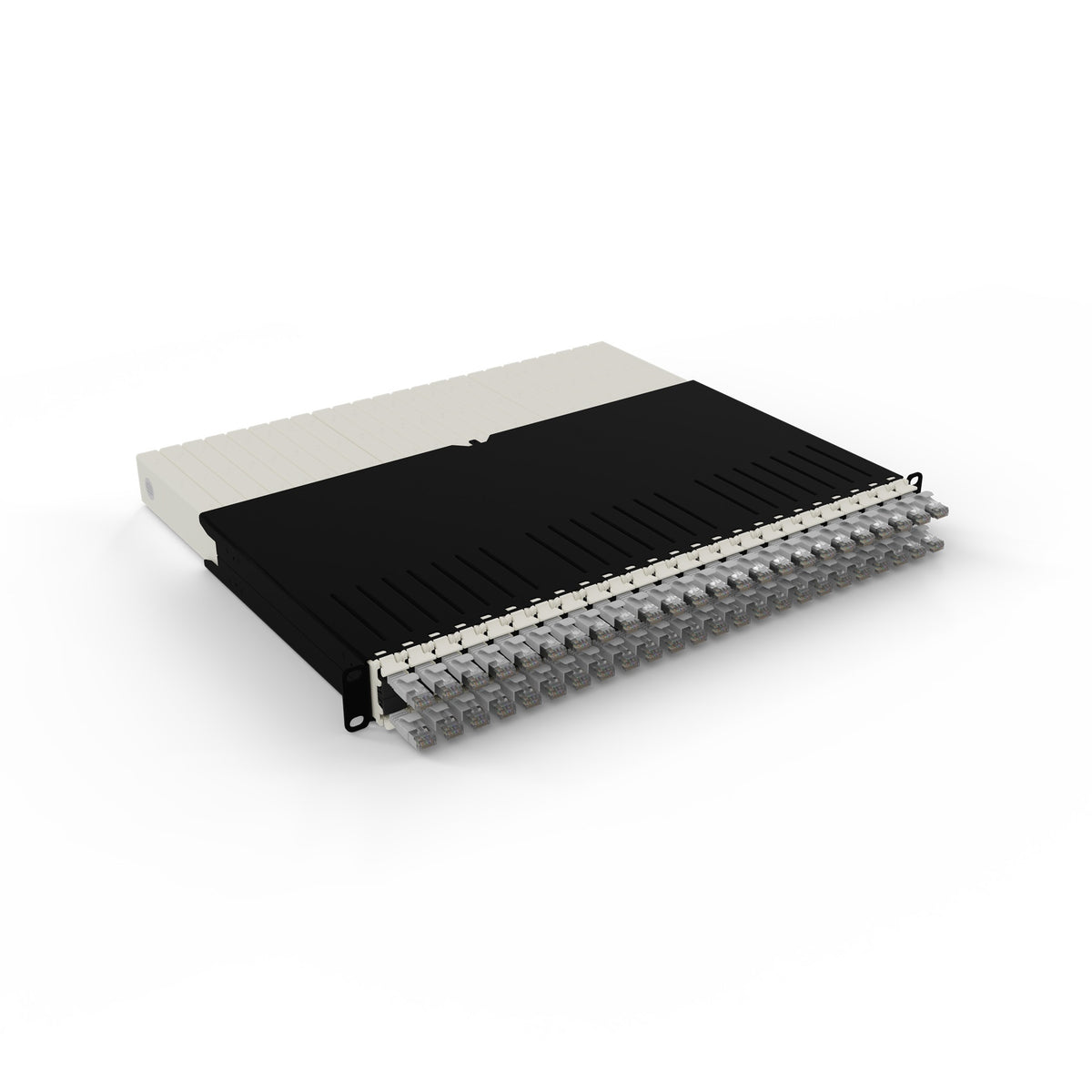 PATCHBOX ONE 24x CAT6A STP GRIS 0,8 m 8U