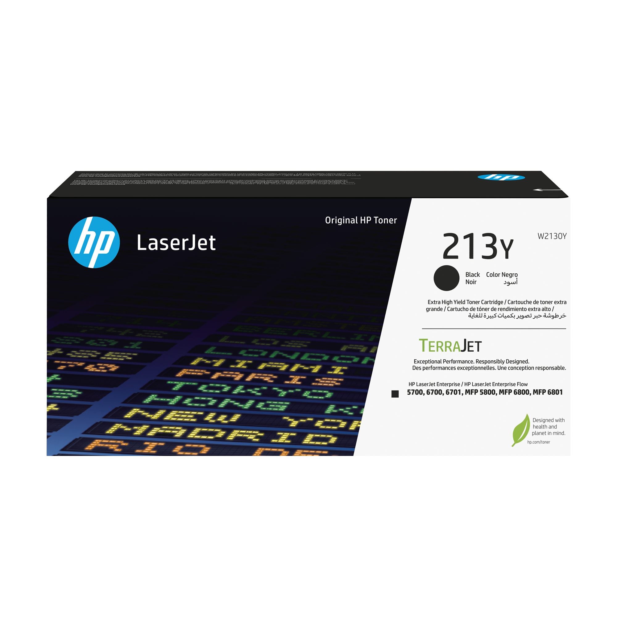 HP 213Y Black Original LaserJet Toner Cartridge