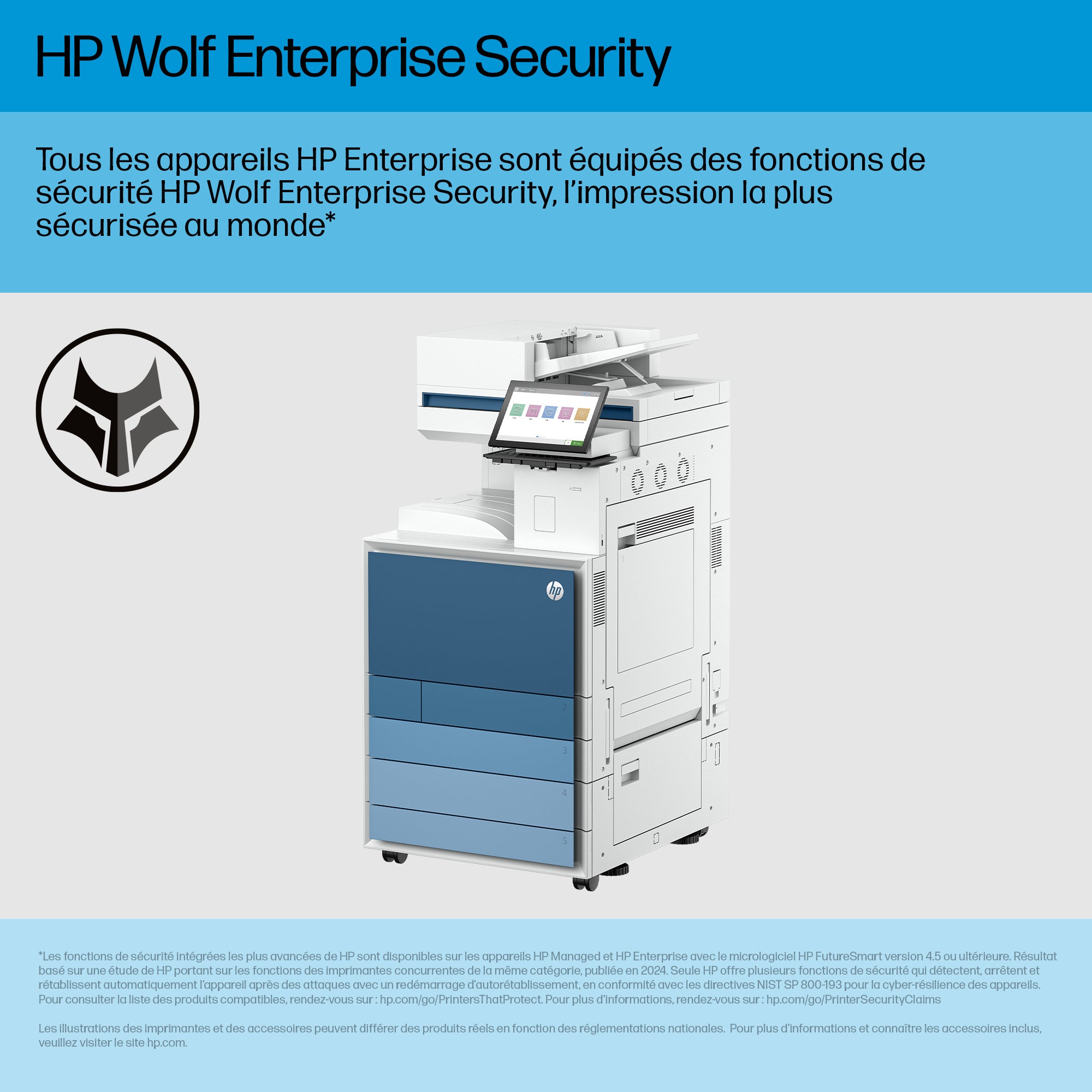 HP Clr LaserJet Ent Flw MFP 8801z Prntr
