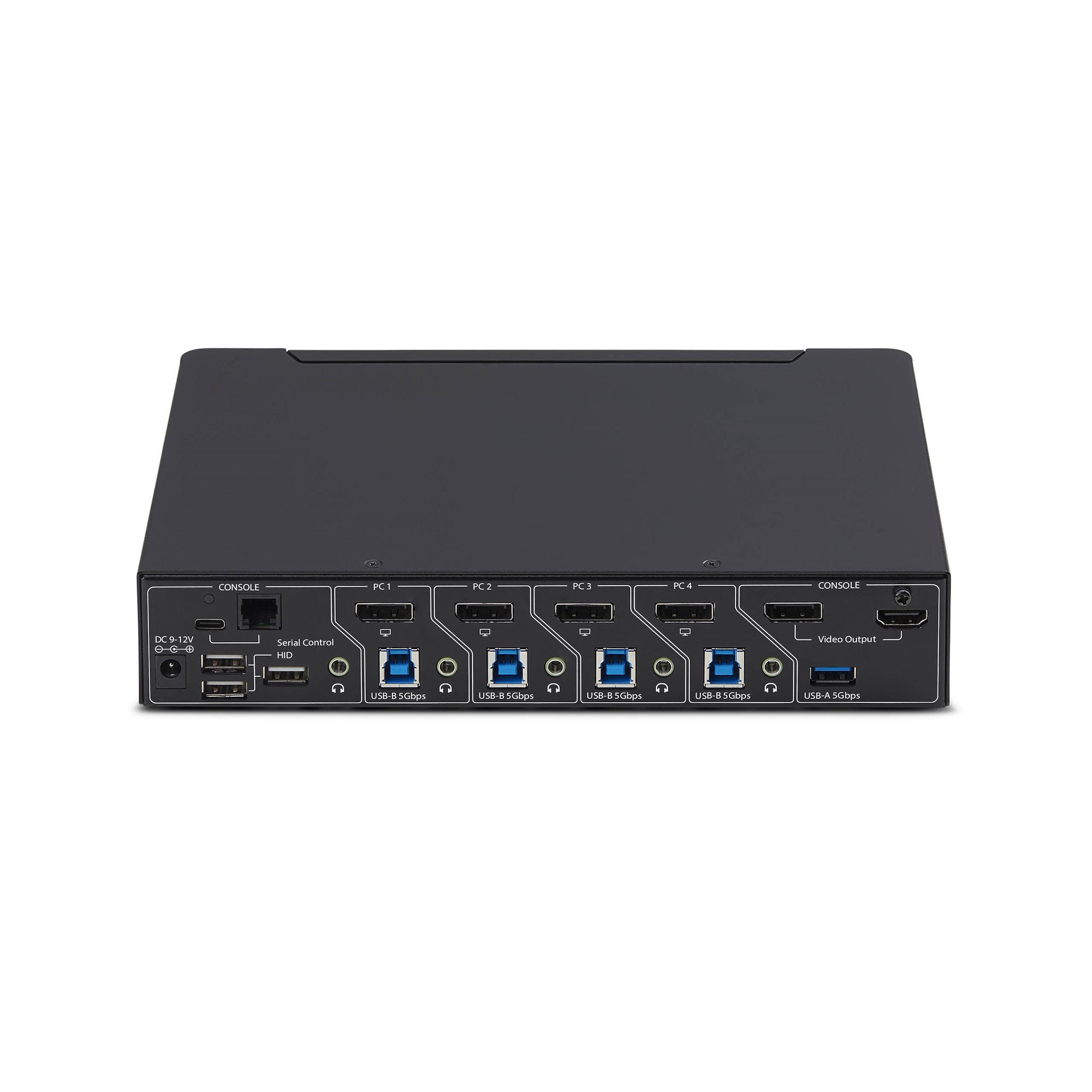 4-Port DP KVM Switch with Mouse Roaming