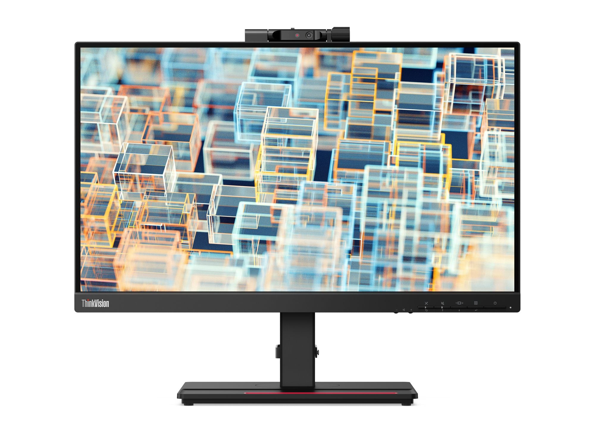 LENOVO ThinkVision T22v-20 - FULL HD - 22p - 75 Hz - IPS - 250 cd/m2 - 1000:1 - 4 ms - HDMI VGA DisplayPort - haut-parleurs