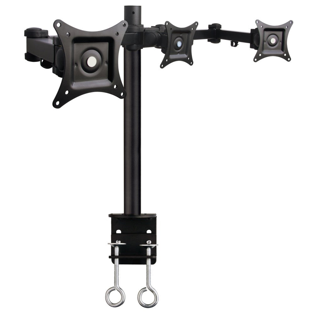 Techly ICA-LCD 482-T Support de 3 Moniteurs 13-24” LCD 10kg Bureau Rotatif