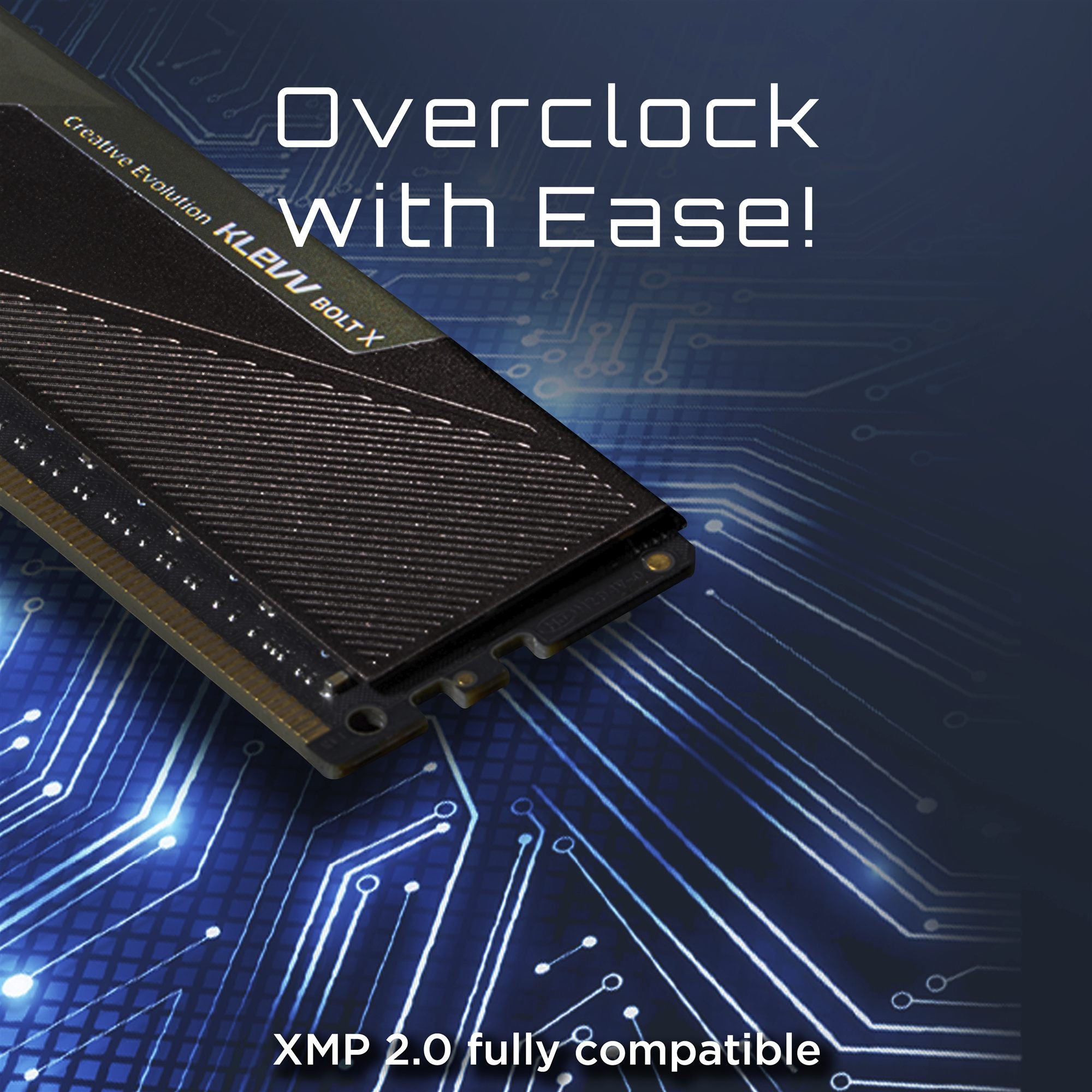 16GB 2X8GB GAMING DIM DDR4 3600MHZ KLEVV