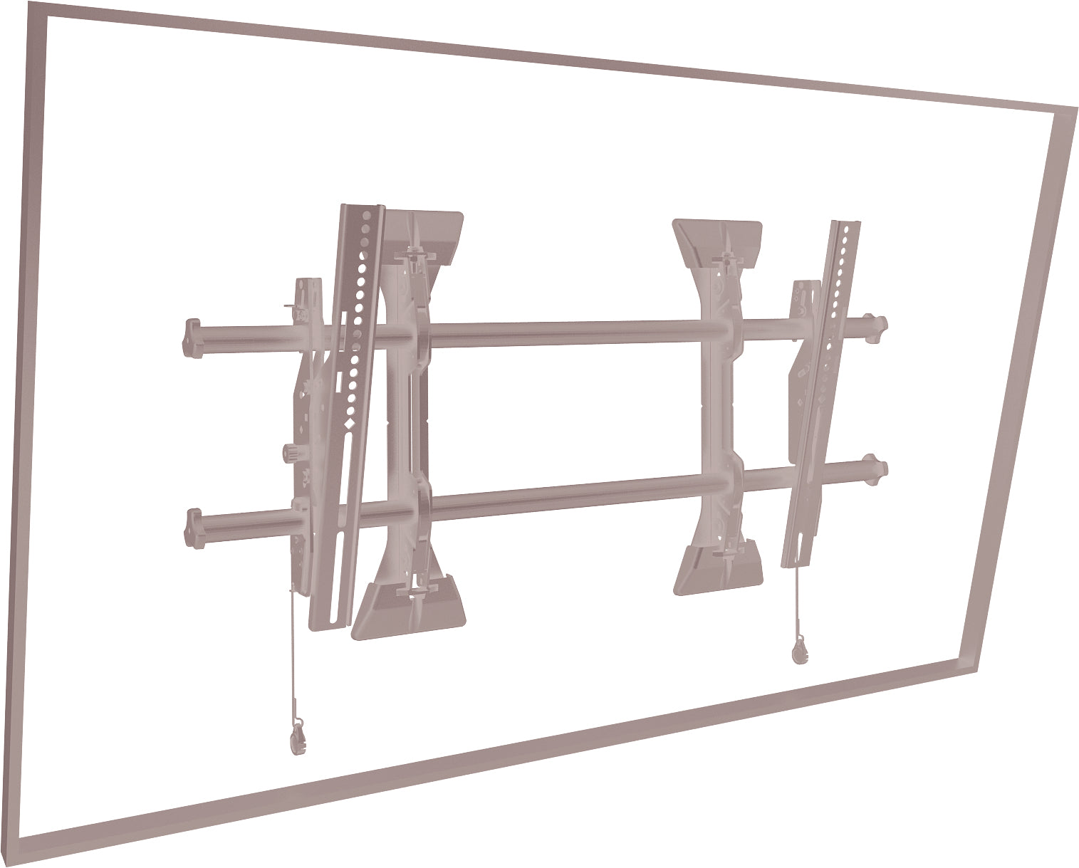 XL Fusion MicroAdjTilt FixedWall DispMnt