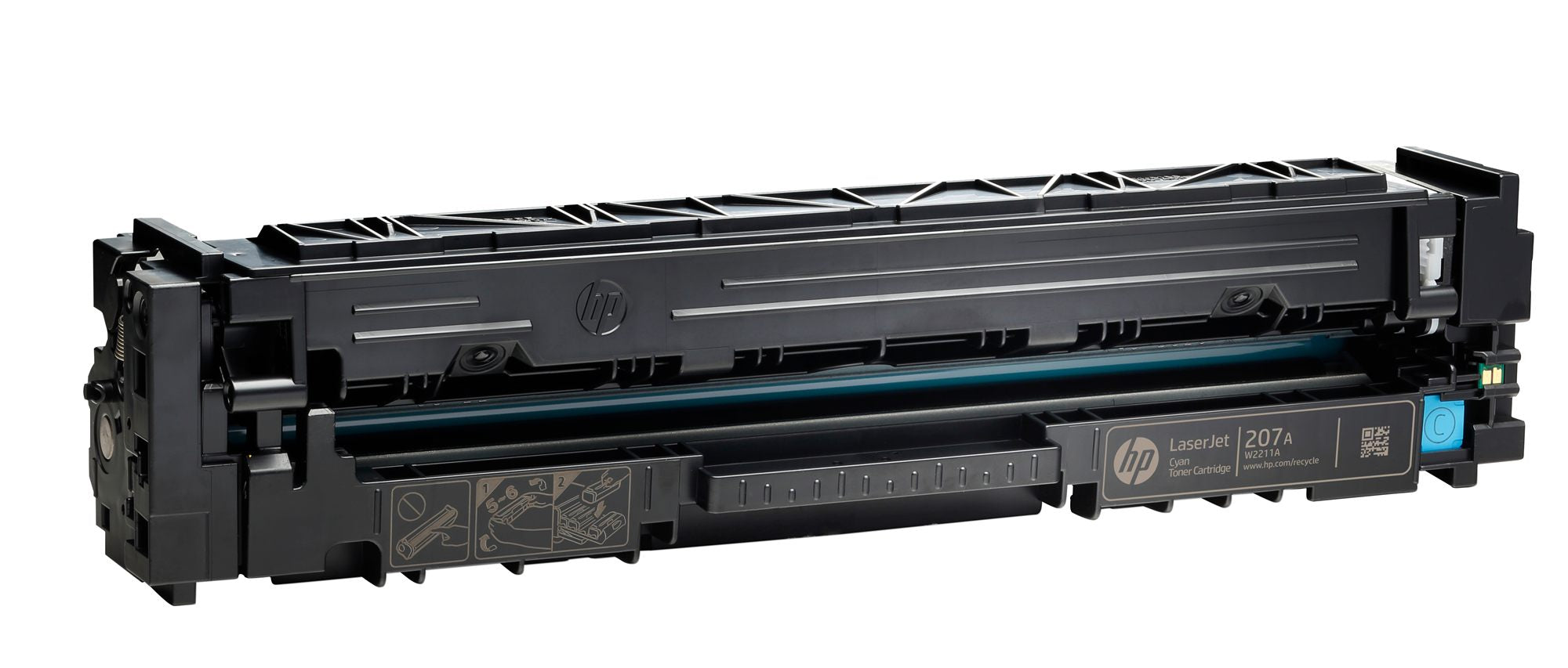 HP 207A Cyan LaserJet Toner Cartridge