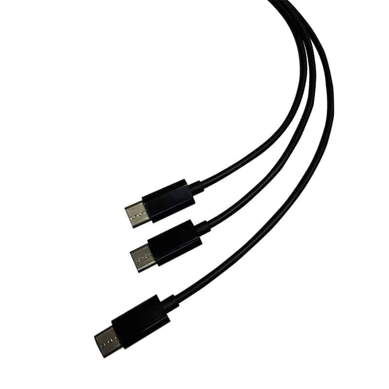 LEXIP X STEELPLAY Cable Dual Play & Charge Pour Manettes Noir PS5