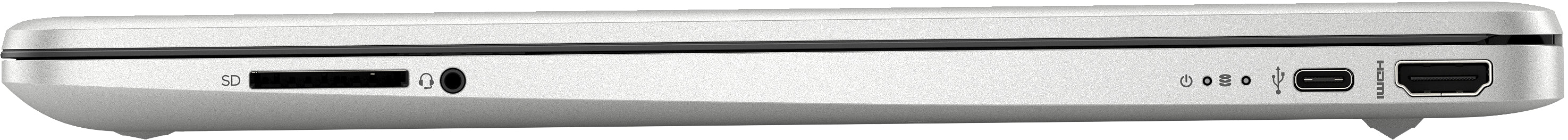 HP 15s-eq2097nf AMD Ryzen™ 7 5700U Ordinateur portable 39,6 cm (15.6") Full HD 16 Go DDR4-SDRAM 512 Go SSD Wi-Fi 5 (802.11ac) Windows 11 Home Argent