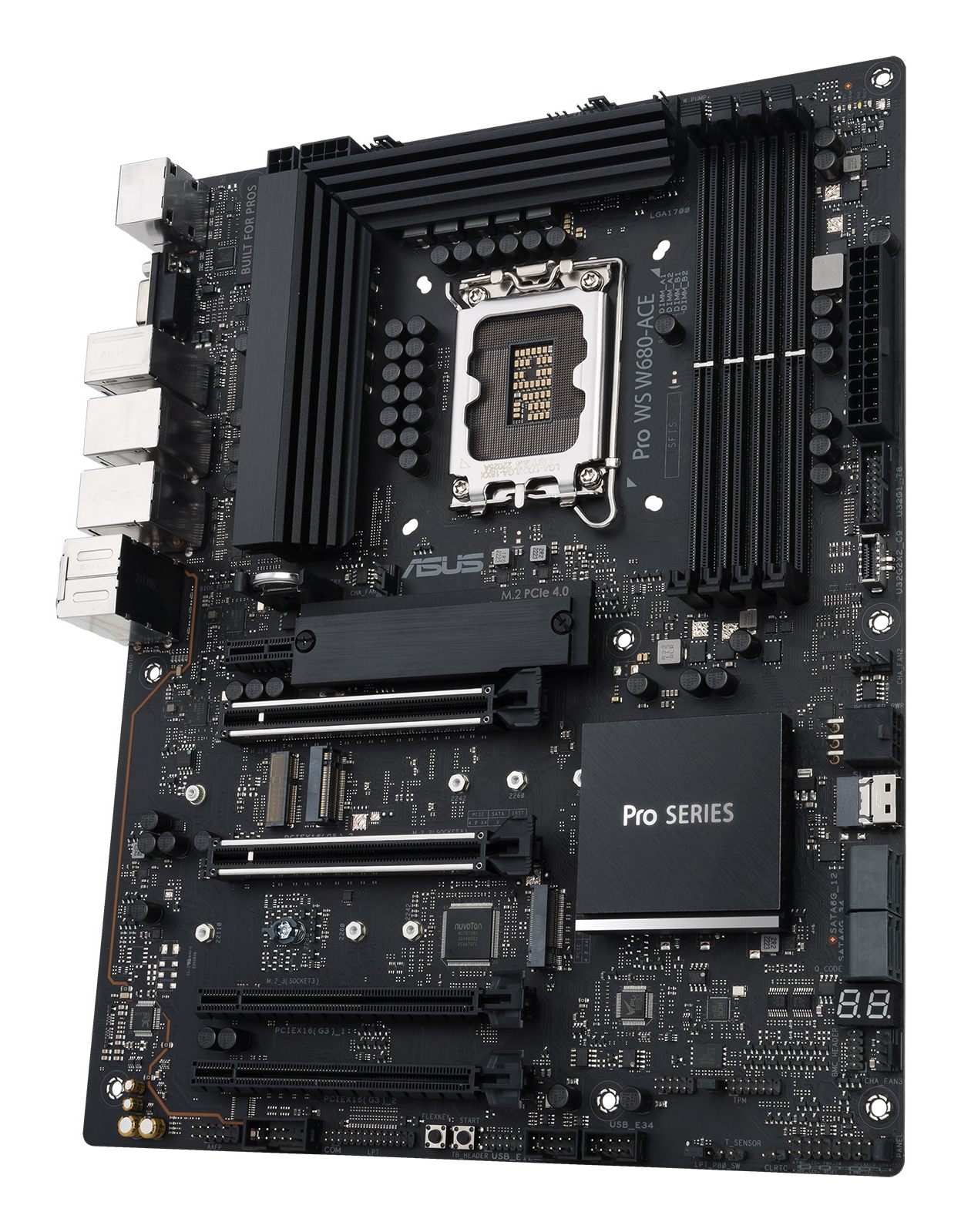 ASUS PRO WS W680-ACE LGA1700 4xDDR5 WS ATX MB 8xSATA 3xM.2