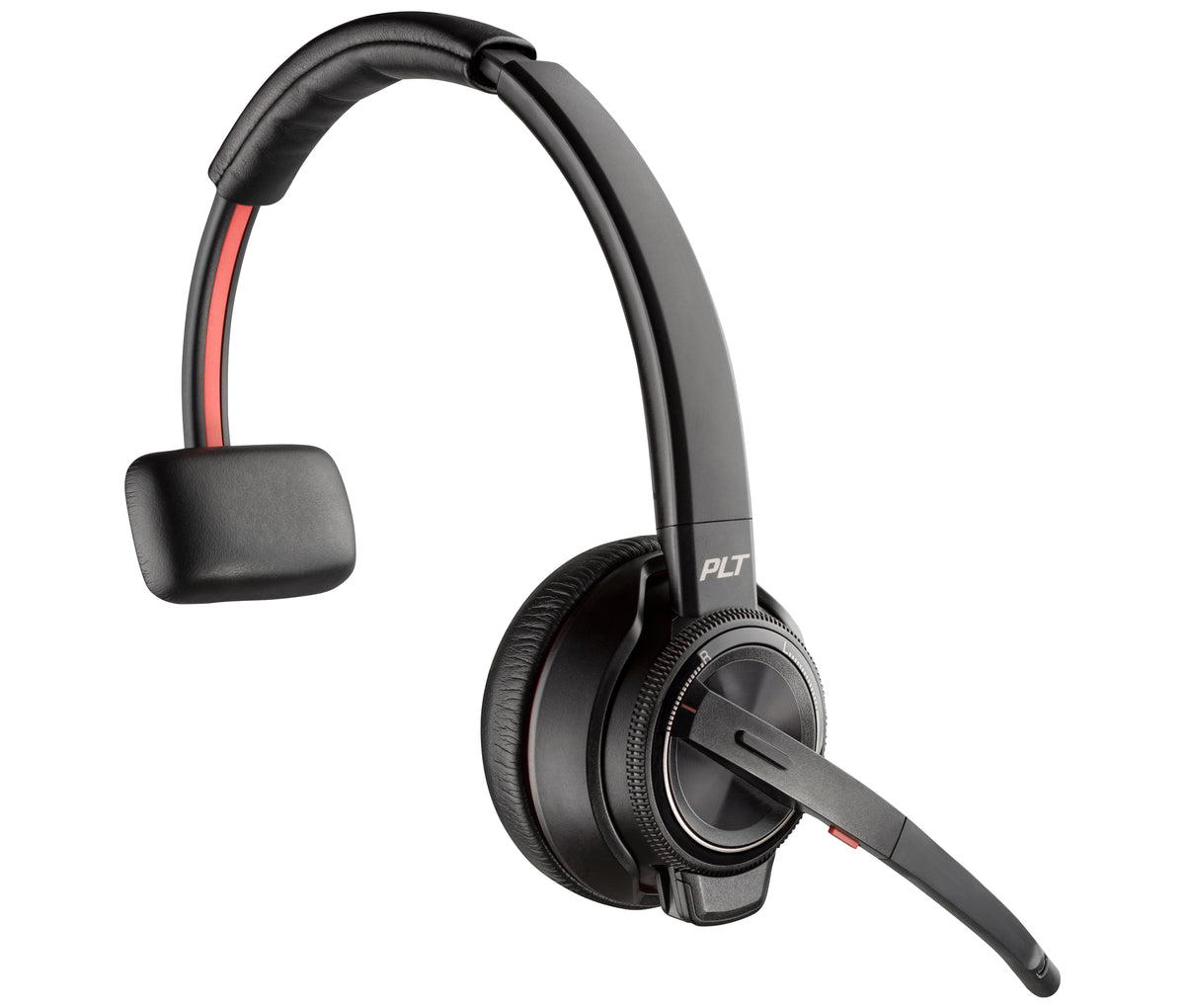 POLY Savi 8210 UC Casque Sans fil A la main Bureau/Centre d'appels Bluetooth Noir