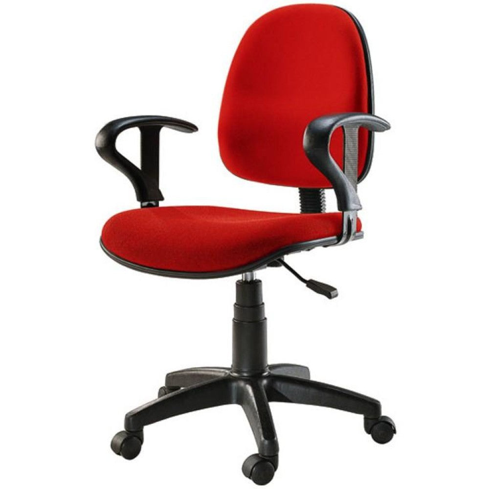 Techly ICA-CT MC04RE Chaise de bureau rouge