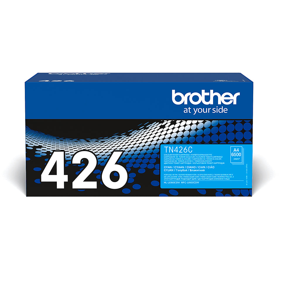 BROTHER TN426C Toner Cartouche Cyan Super Grande Capacité 6.500 pages