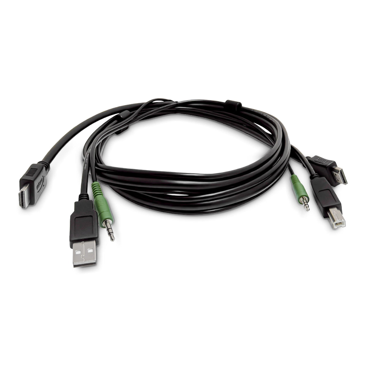10ft 3m HDMI KVM Cable USB 2.0