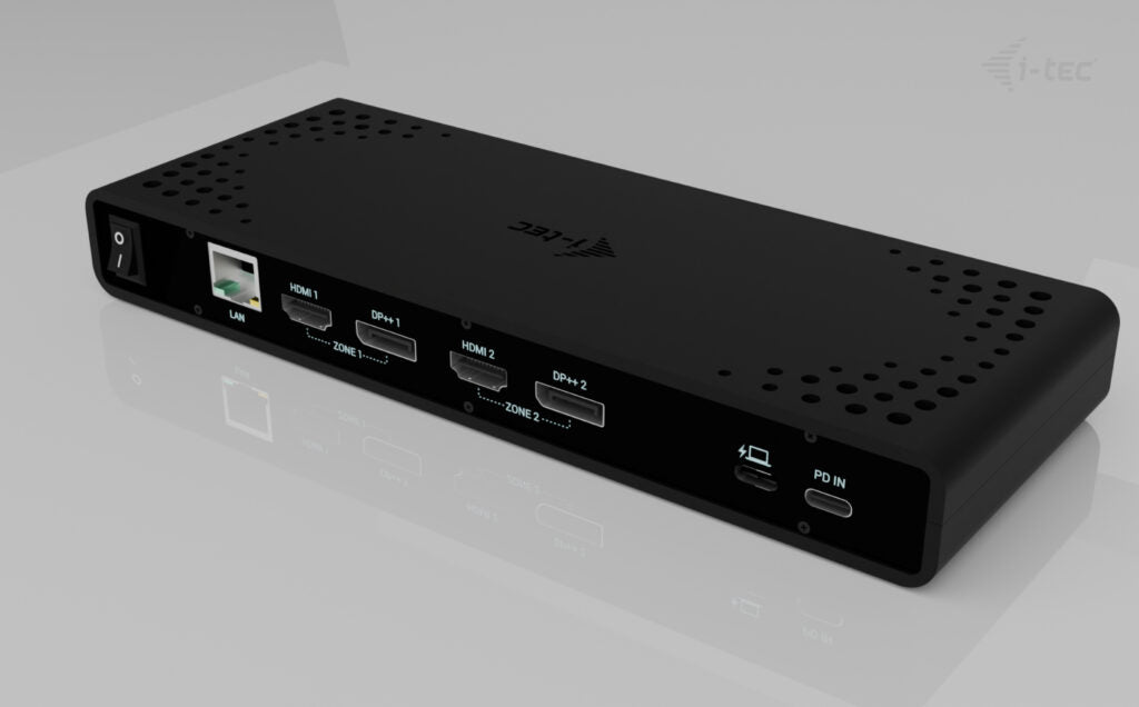 I-TEC Universal Dual 4K Display Docking Station PD 85W