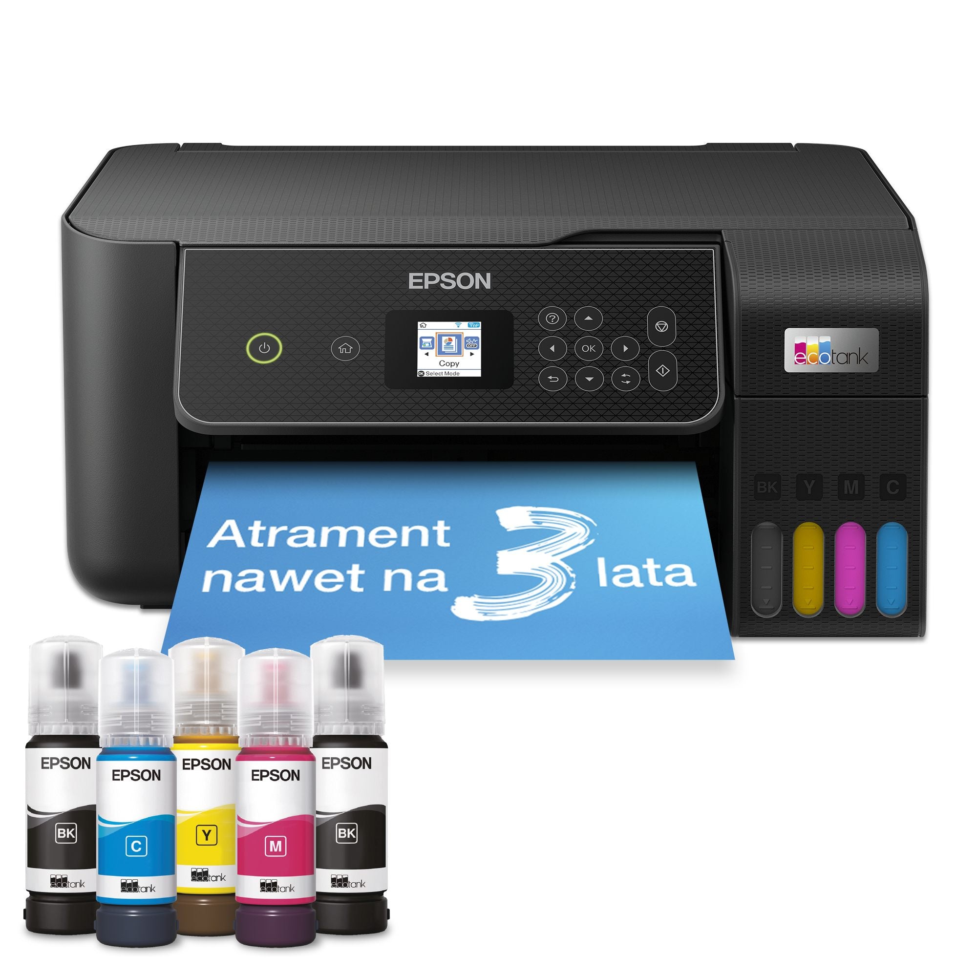 Epson EcoTank L3280 - appareil tout-en-un d'impression - impression, numérisation, copie 5760 x 1440 DPI A4 10ppm Wi-Fi AirPrint