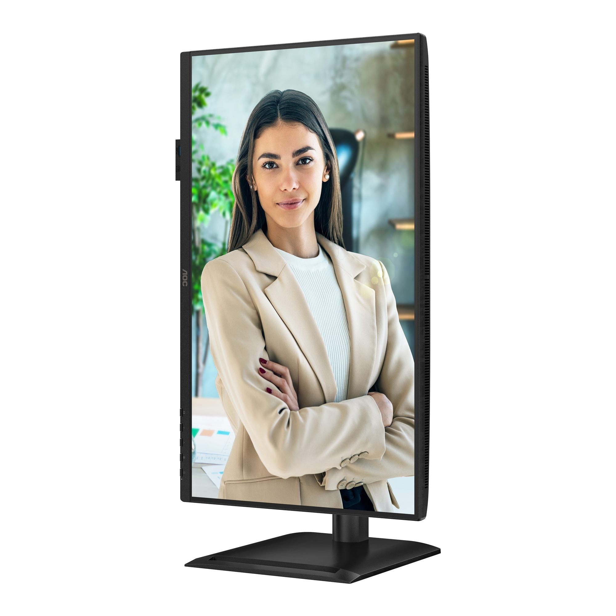 AOC 24P4U 23.8p FHD IPS 120Hz 4ms HDMI DP USB 3.2x4 Height