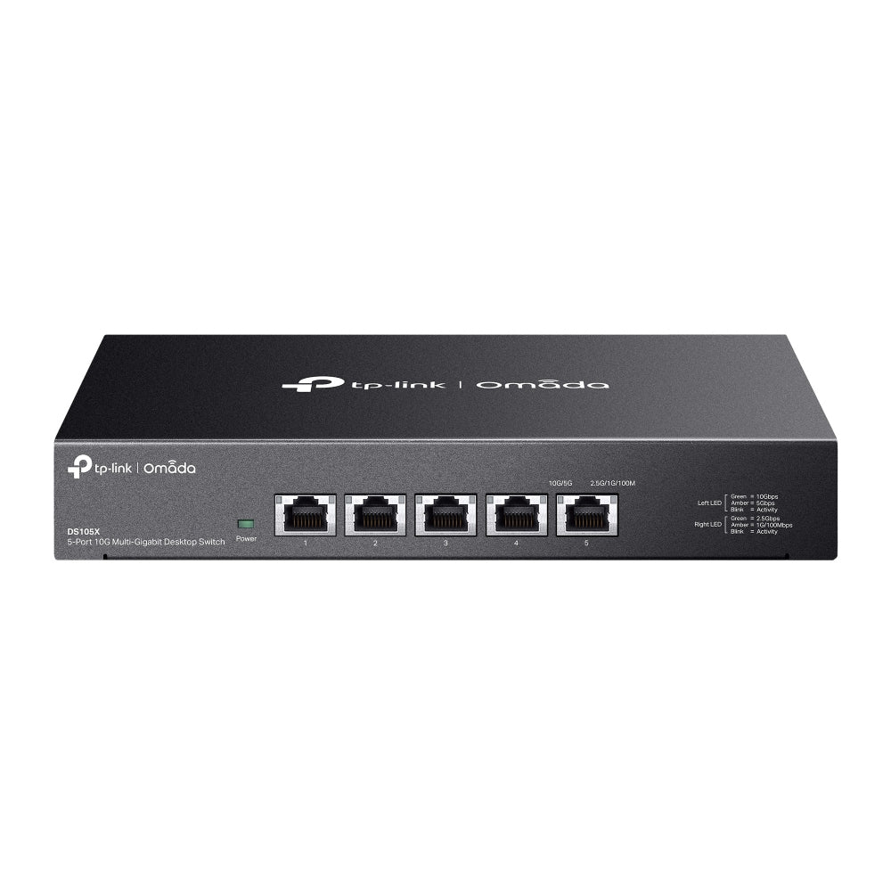 Omada 5-Port 10G Multi-Gigabit Desktop S