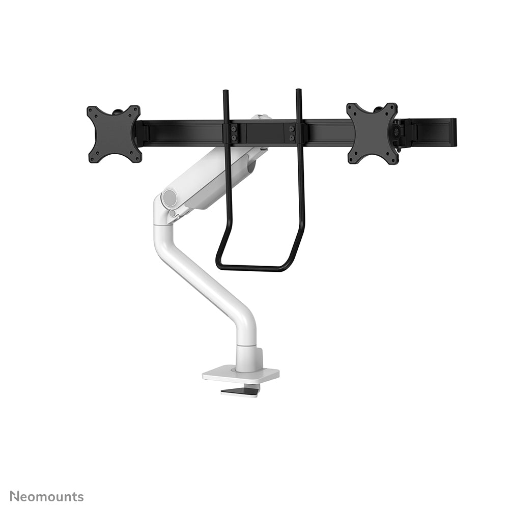 NEOMOUNTS DS75S-950WH2 Support décran à fixer 17-32p - ressort à gaz - Topfix - arrêt 180