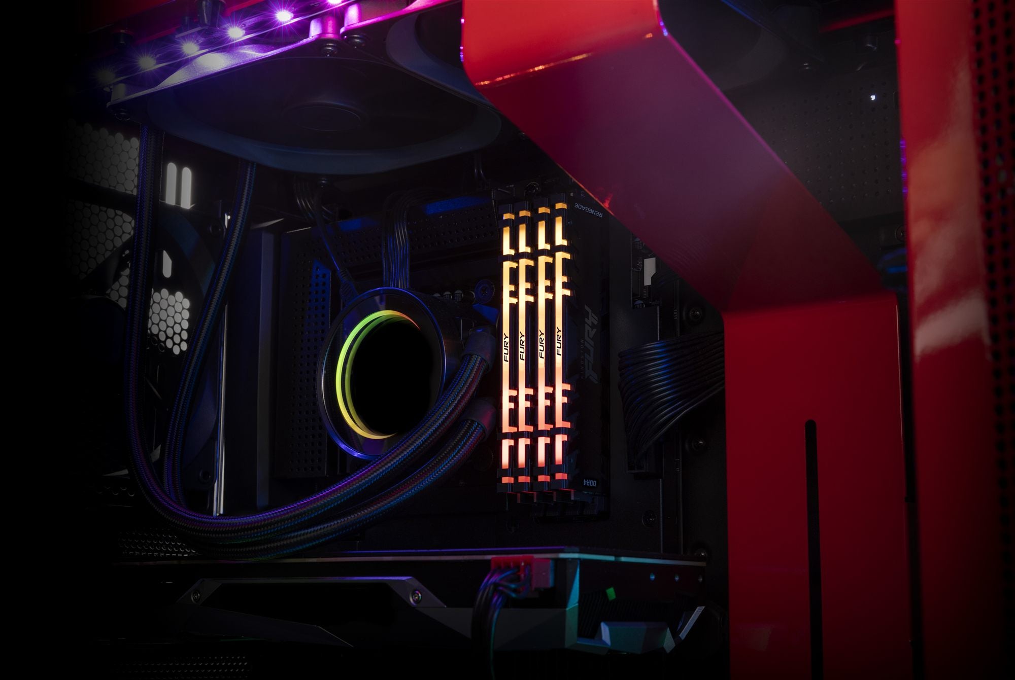 KINGSTON 32Go 3600MT/s DDR4 CL18 DIMM FURY Renegade RGB