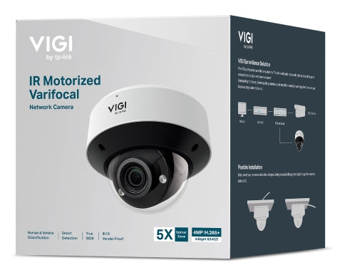 TP-LINK VIGI 4MP IR Motorized Varifocal Dome Network Camera