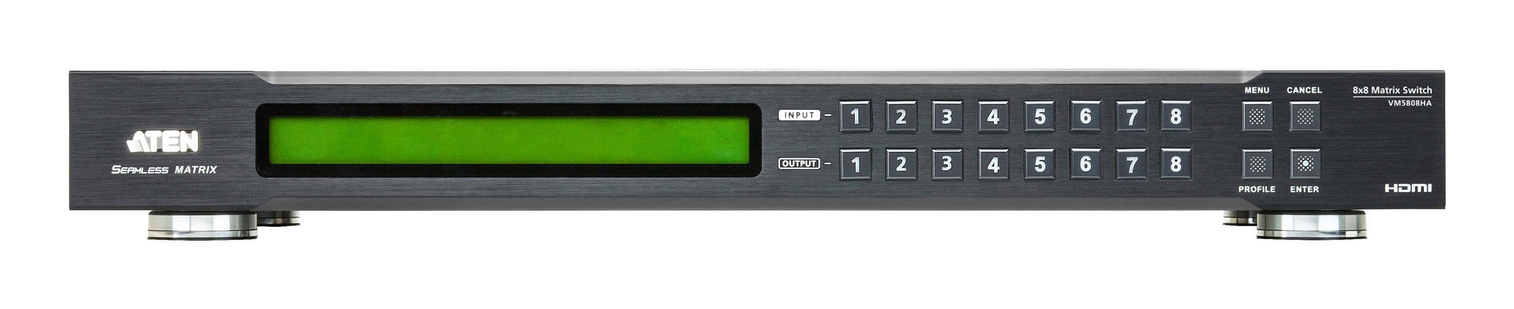ATEN PREMIUM VM5808HA MATRICE-SCALER HDMI 8 X 8 PORTS