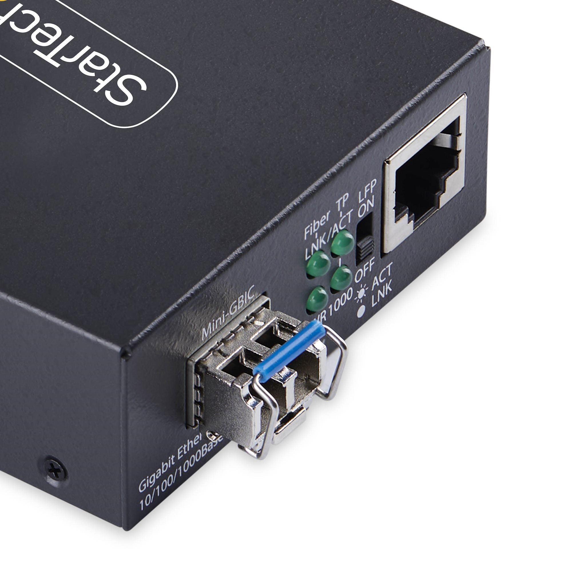 Gigabit SM LC Fiber Media Converter 40km