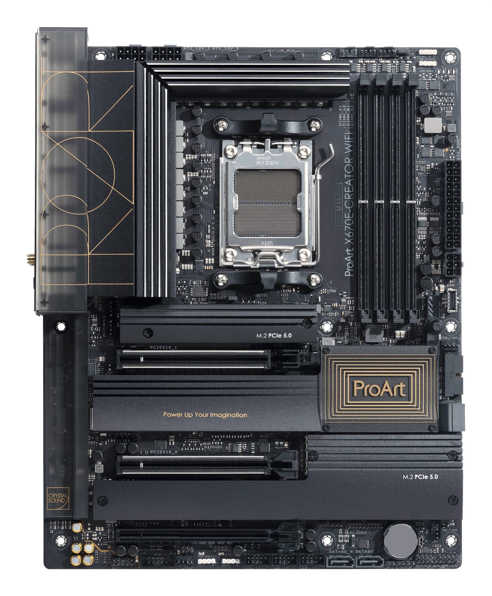 ASUS ProArt X670E-CREATOR WIFI AM5 ATX MB 4xDIMM DDR5 4xM.2 4xSATA