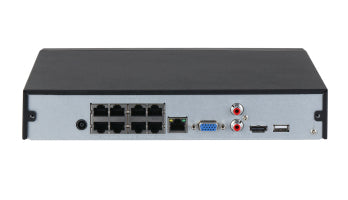 Dahua NVR4108HS-8P-EI Enregistreur vidéo en réseau 8CH Compact 1U 8PoE 1HDD WizSense