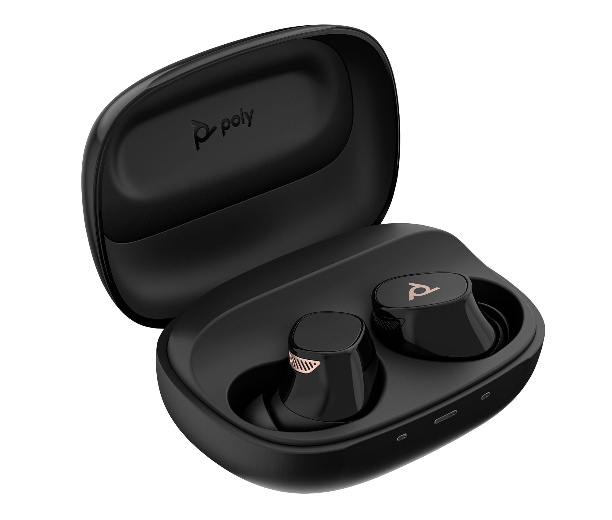 Poly Voyager Free 20 Oreillettes BlueTooth noires + étui de chargement Qi