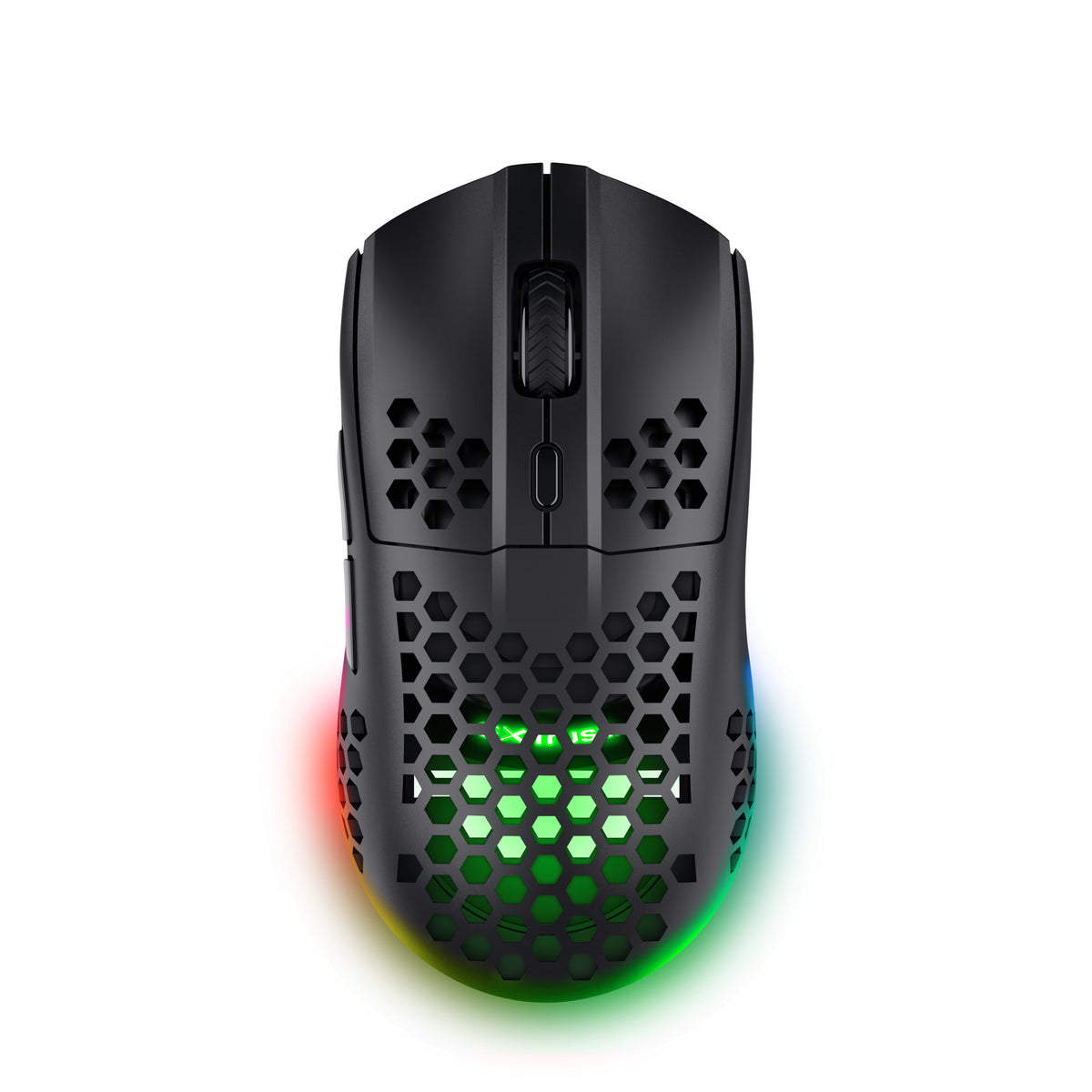 TRUST Souris gaming sans fil HELOX ultra légére - Noire
