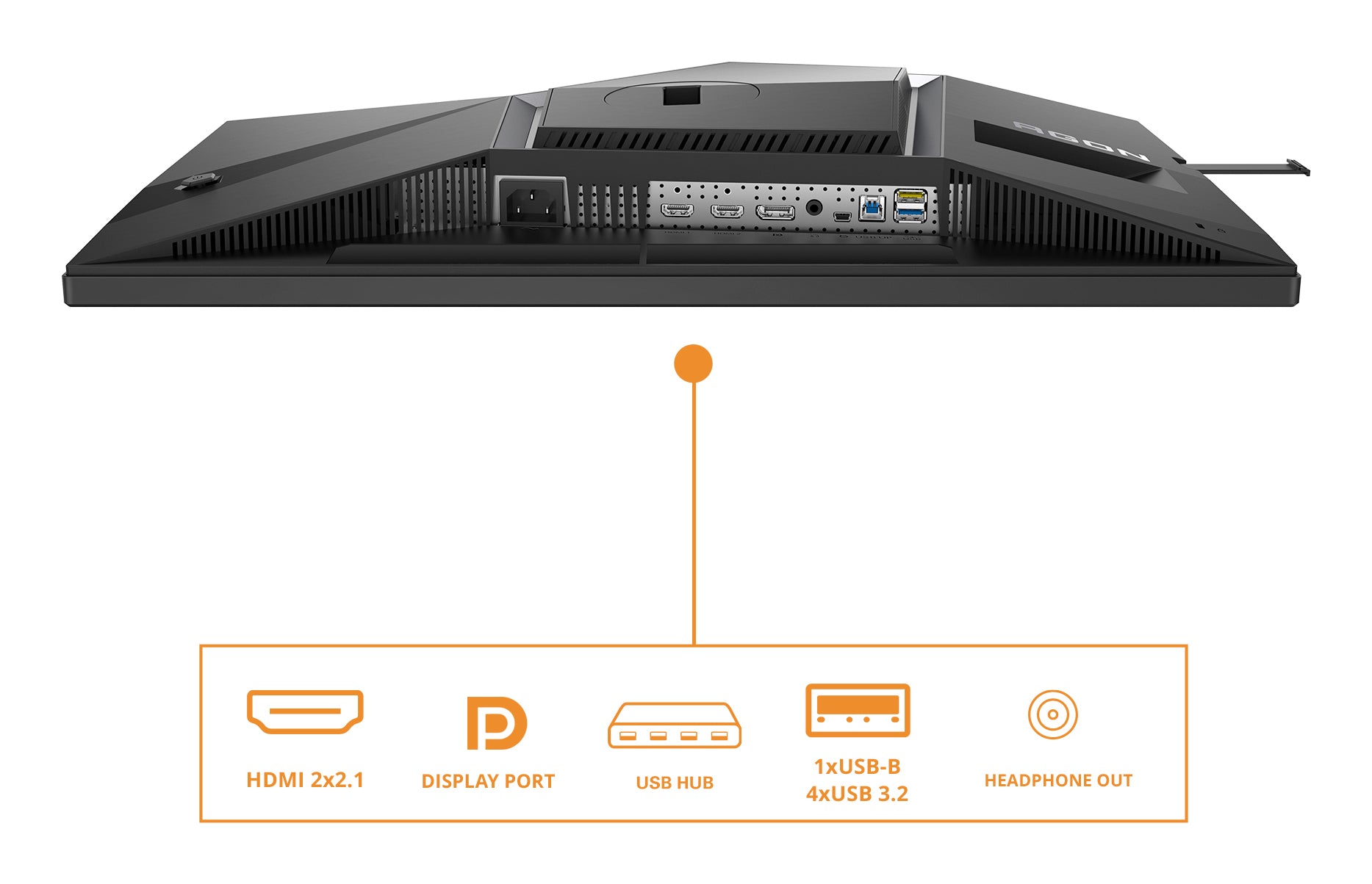 AOC CS24A 24.1p FHD Fast TN 610Hz 0.5ms 500cd/m2 HDMI2.1 DP USB 3.2 HUB USB PIVOT