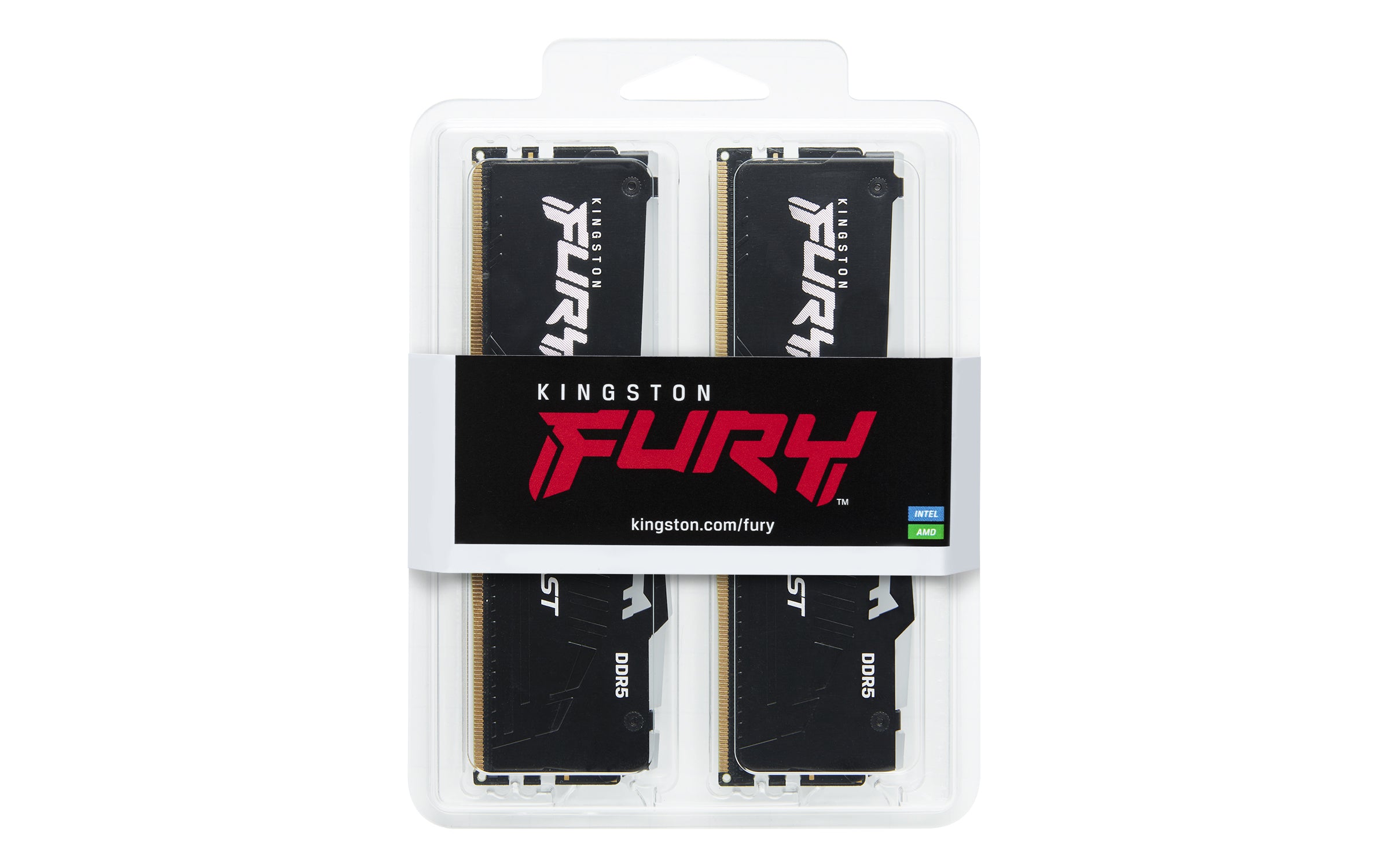 KINGSTON 64Go 5600MT/s DDR5 CL36 DIMM Kit of 2 FURY Beast RGB EXPO