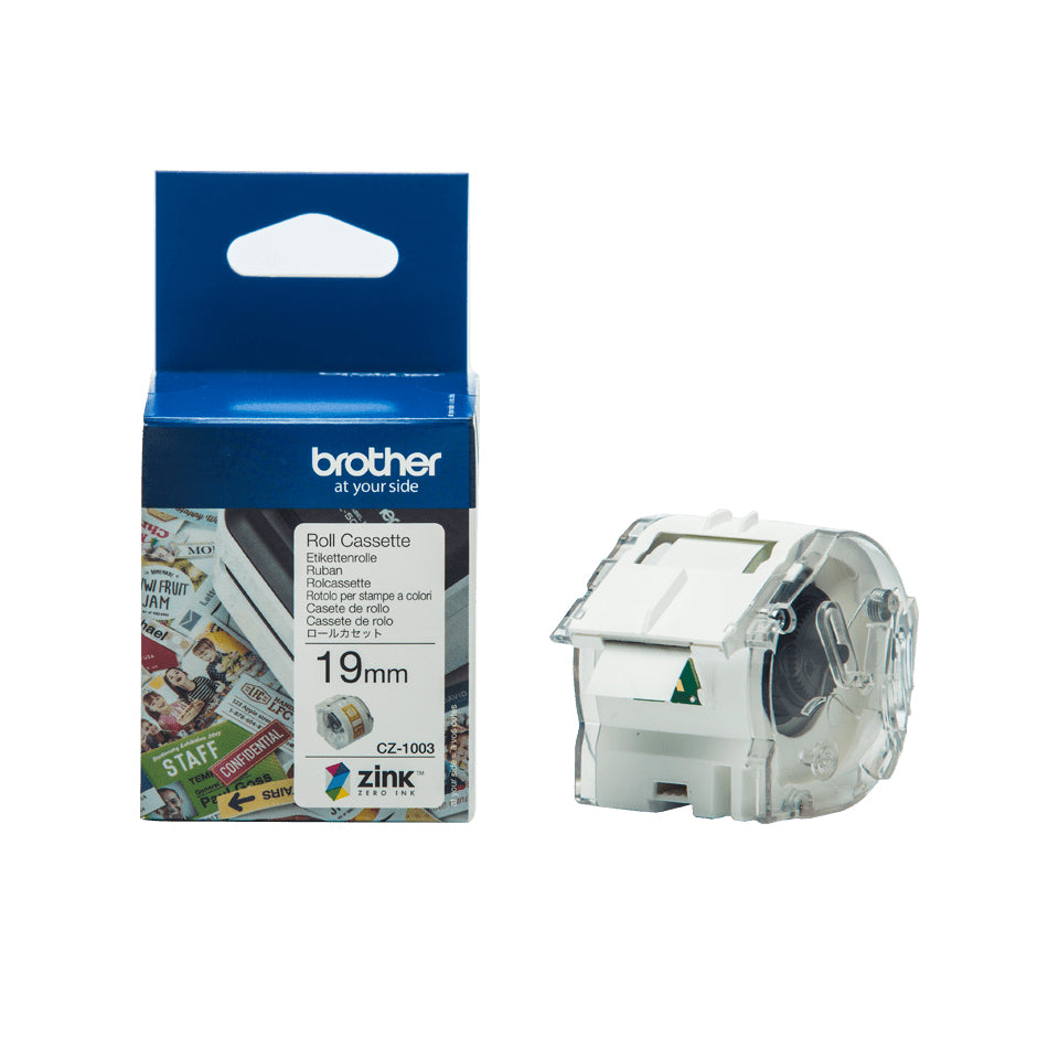 BROTHER CZ-1003 Ruban 19 mm de largeur pour VC-500W
