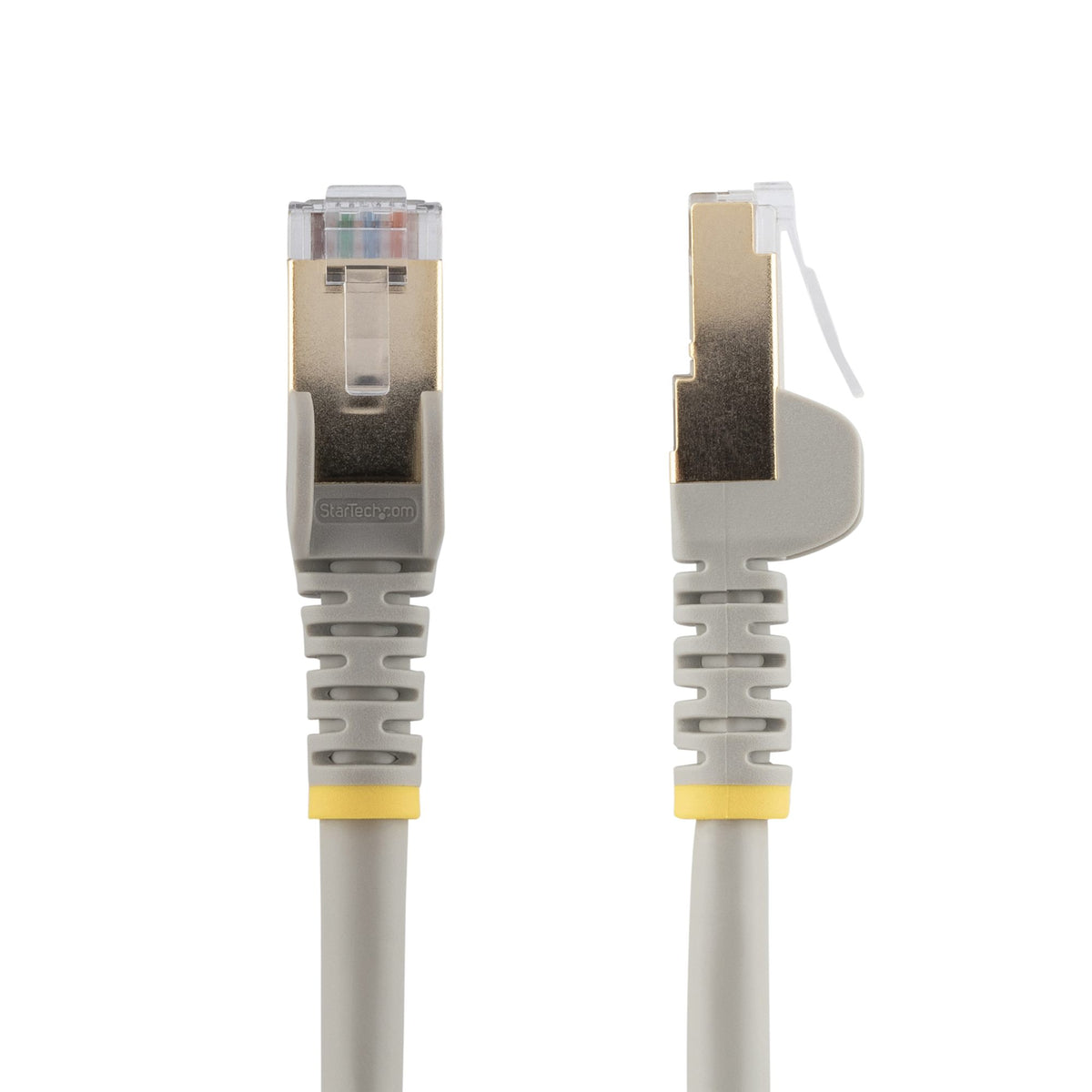 0.5m Gray Cat6a Ethernet Cable - STP