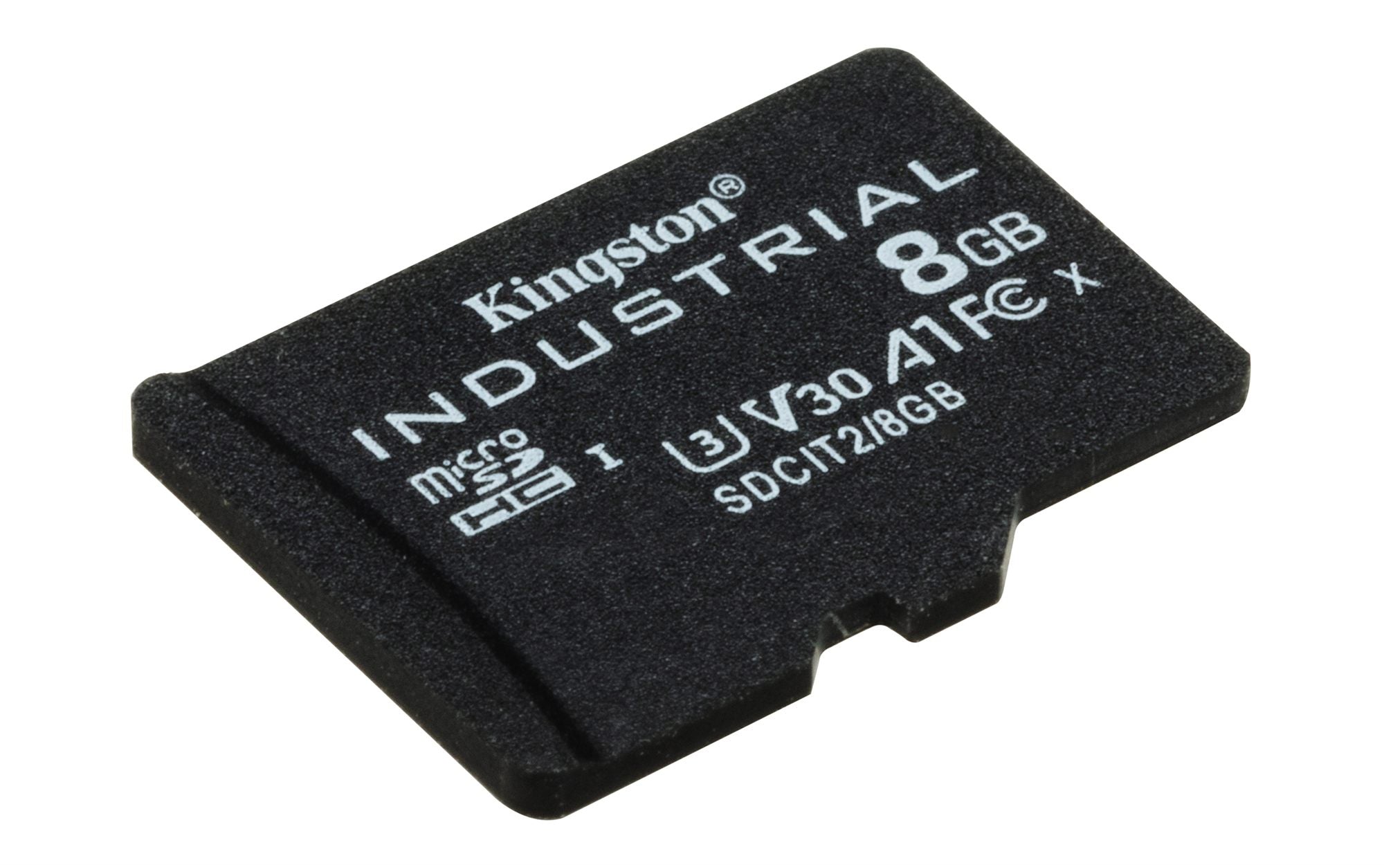 KINGSTON 8Go microSDHC Industrial C10 A1 pSLC Card + SD Adapter