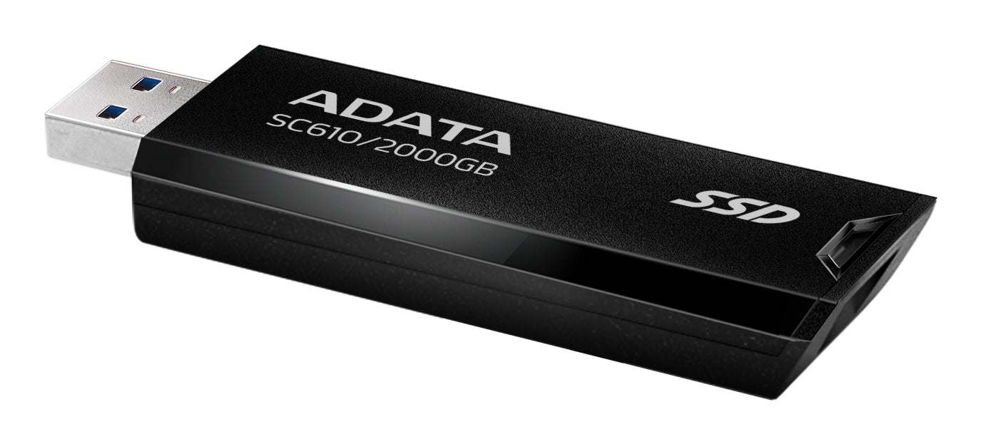 ADATA SC610 2 To USB Type-A 3.2 Gen 2 (3.1 Gen 2) Noir