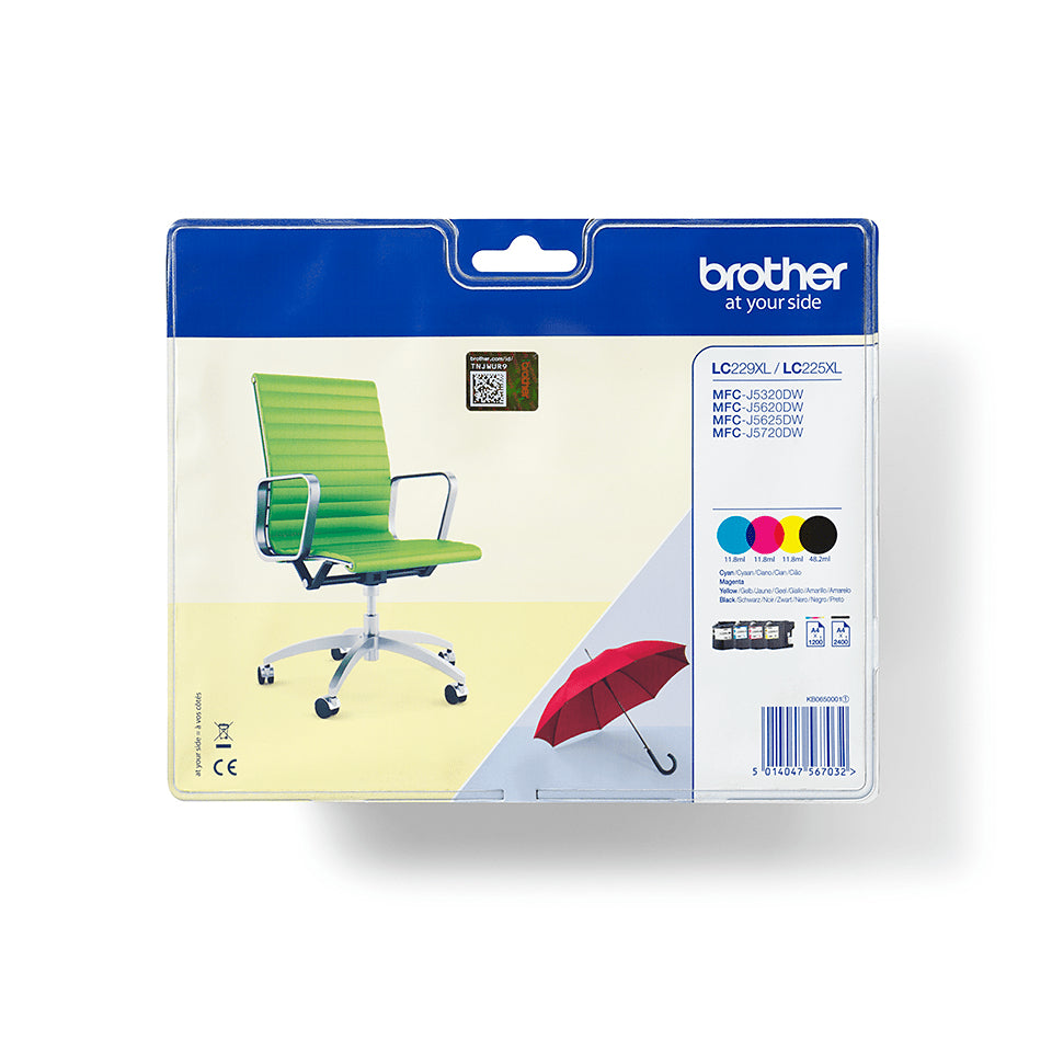 LC-229XLVALBP Value Blister 1 x BKCMY