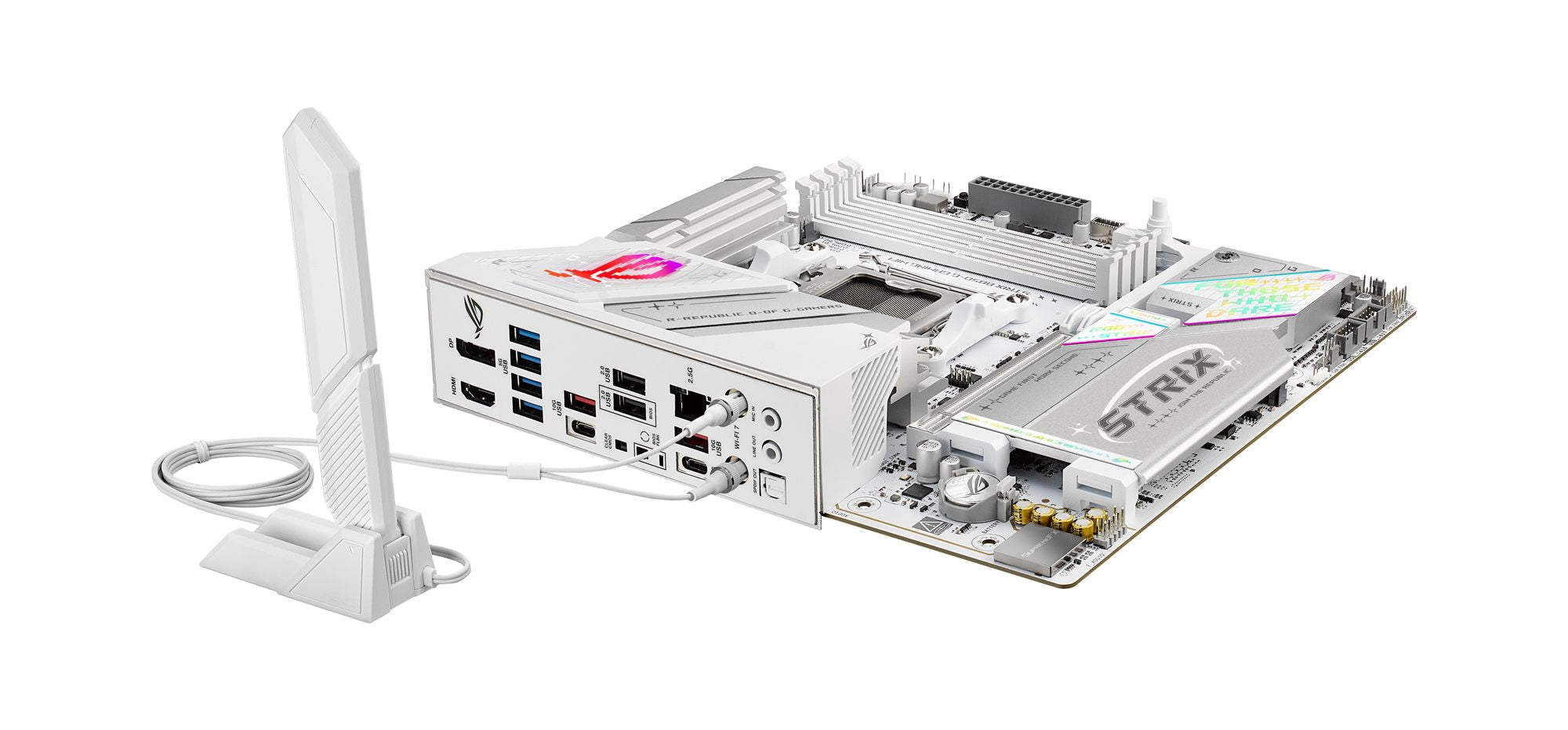 ASUS ROG Strix B850-G Gaming WiFi AMD mATX motherboard DDR5 PCIe 5.0 4xM.2 1xHDMI 1xDisplayPort 2xSATA