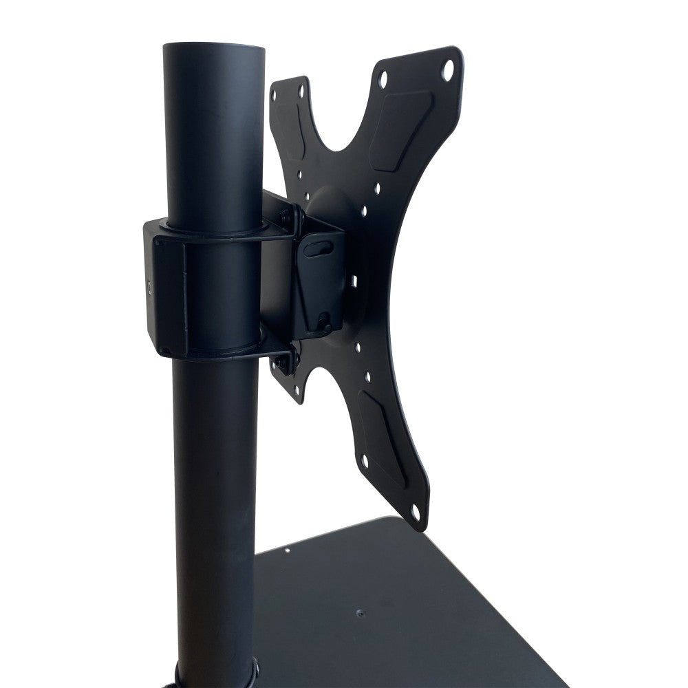 "Techly ICA-TR201 Support TV mobile 32-60"" jusqu'a 40kg étagere AV réglable"