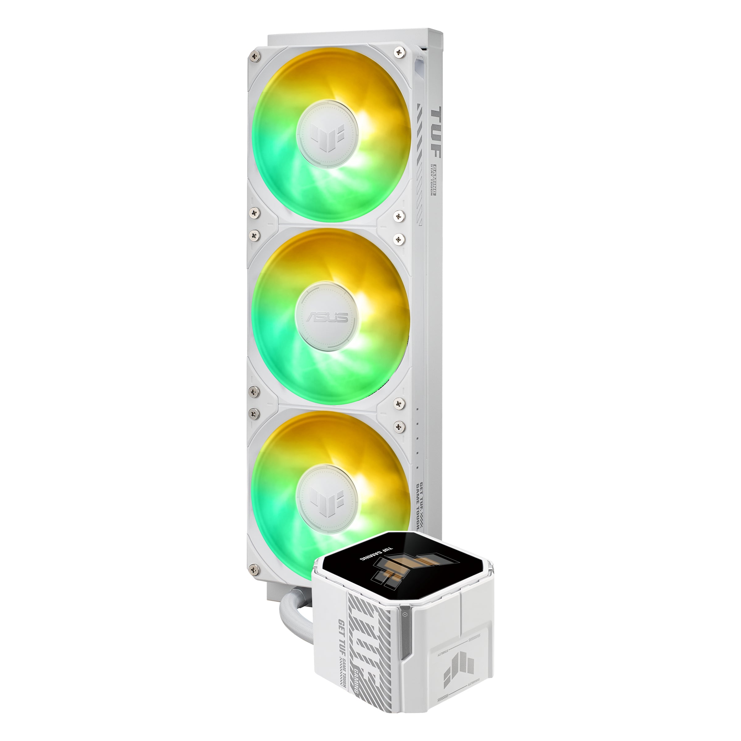 ASUS TUF GAMING LC III 360 ARGB LCD WHT all-in-one cooler