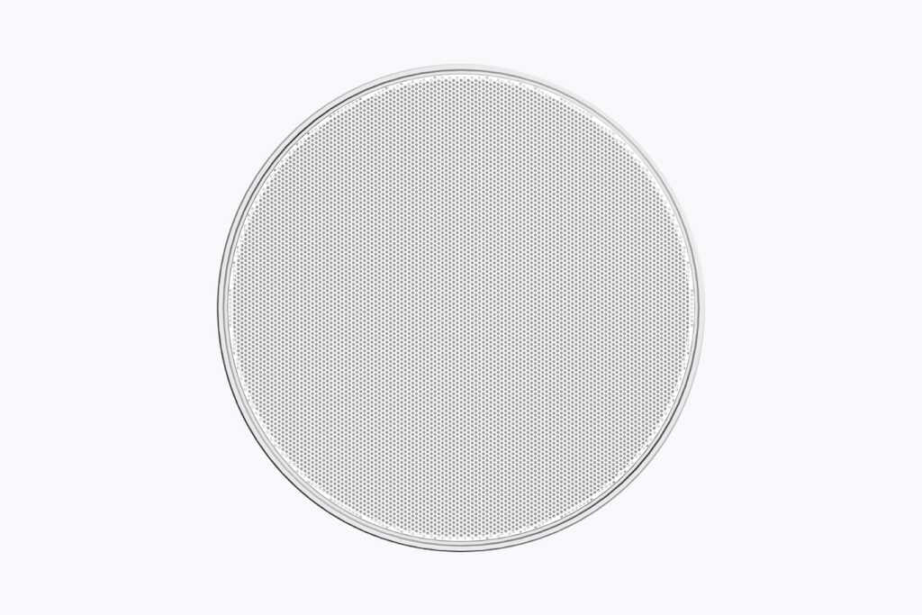 Biamp Desono SPA-GHH200 High Humidity Grille, White, 6-pack