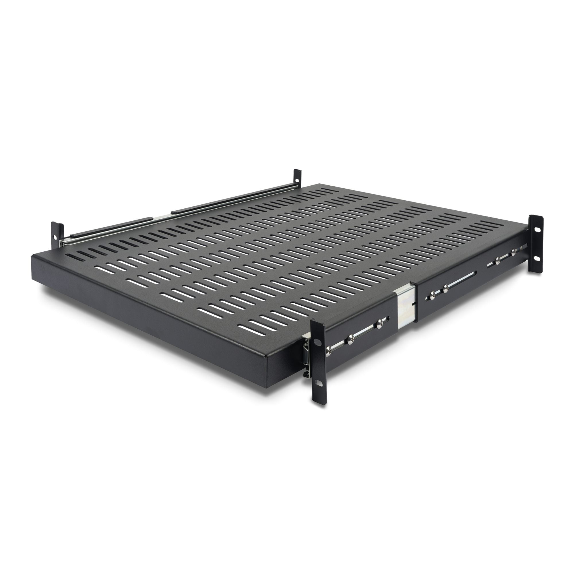 2U Sliding Vented Rack Mount Shelf