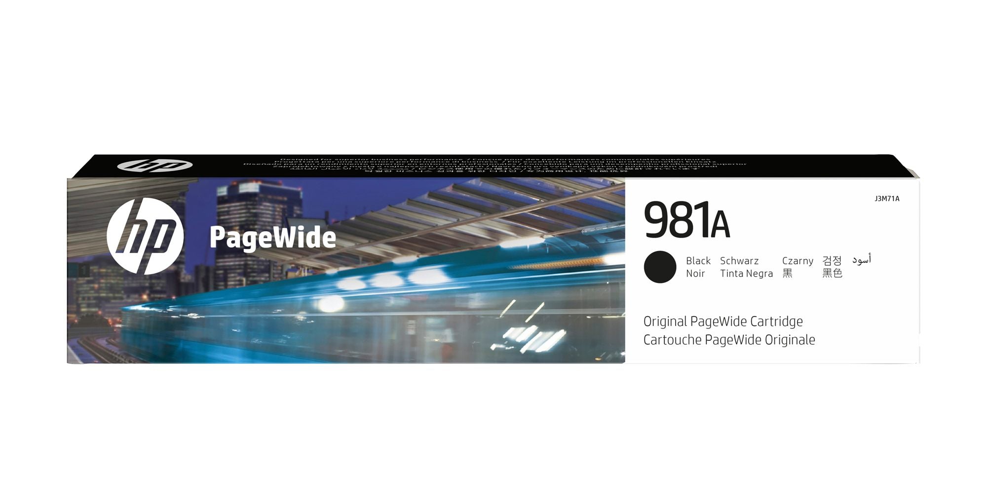 HP 981A original Black PageWide Cartridge J3M71A